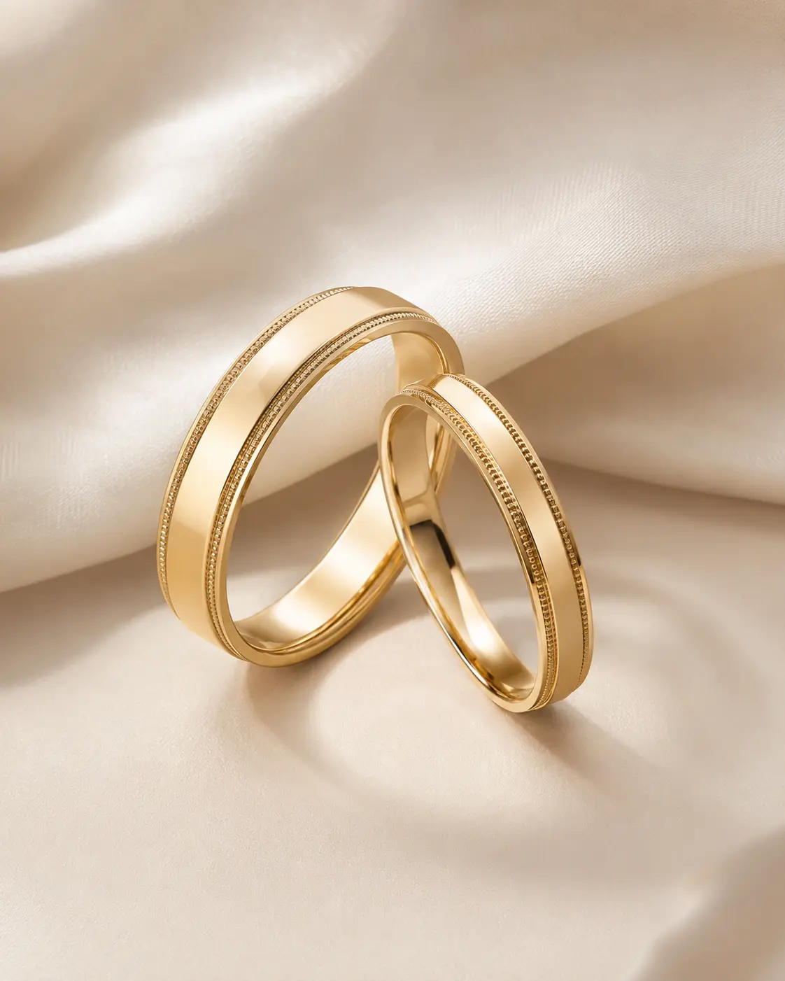 Goldene Eheringe